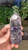 Chevron Amethyst Points