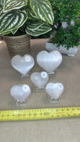 Selenite hearts