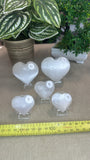 Selenite hearts