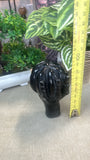 Obsidian Hand with pumpkin