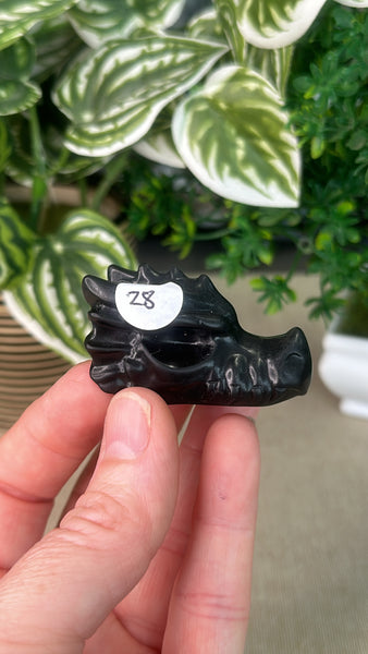 Shungite Dragon Head