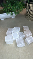 Selenite cubes