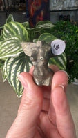 Pyrite goddess with wings