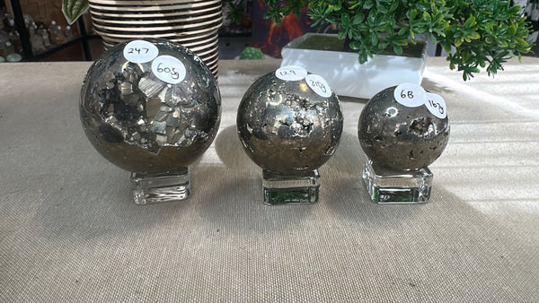 Pyrite Spheres