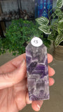 Chevron Amethyst Points