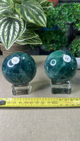 Fluorite spheres