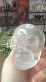 Clear Quartz Skulls