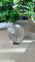 Skeletal Quartz Enhydro Sphere