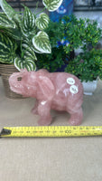 Rose Quartz Elephant