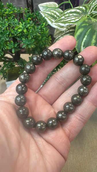 Pyrite Bracelet 10mm