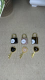 Lock and Key Pendants