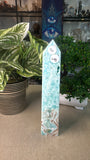 Blue Aragonite Tower