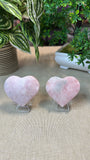 Pink Opal Hearts