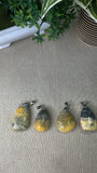 Bumble Bee Jasper Pendants