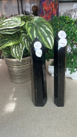 Gold obsidian towers