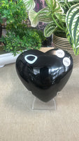 Rainbow Obsidian Heart