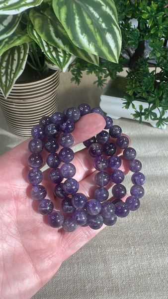 Amethyst Bracelets 10mm