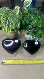 Rainbow Obsidian Hearts