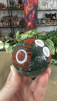 African blood stone spheres