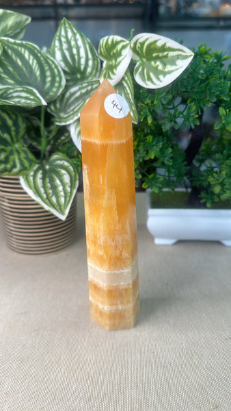 Orange Calcite Tower