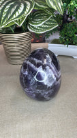 Chevron Amethyst skull