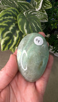 Green Moonstone Palm Stones