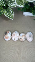 Pink Scolecite Palm Stones