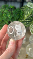 Clear Quartz spheres