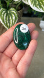 Malachite Palm Stones