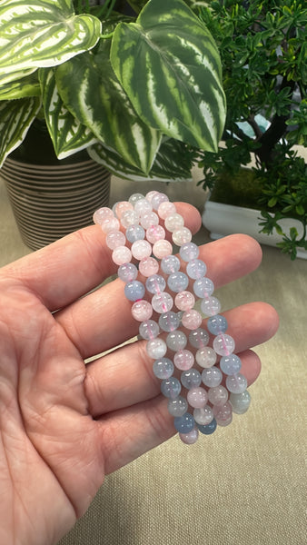 Morganite Bracelets 6mm