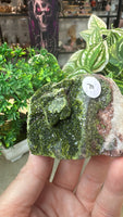 Epidote and Quartz Clusters