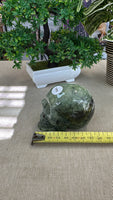 Prehnite skull