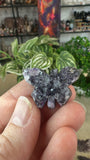 Amethyst cluster butterflies