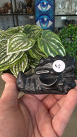 Obsidian dragon Heads