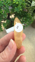 Tangerine Quartz Pieces