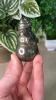 Pyrite Snowman