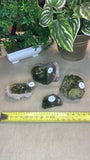 Epidote and Quartz Clusters