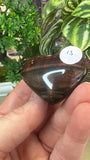 Red Tiger Eye Hearts