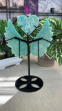 Amazonite Heart with wings