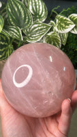 Star Rose Quartz Sphere