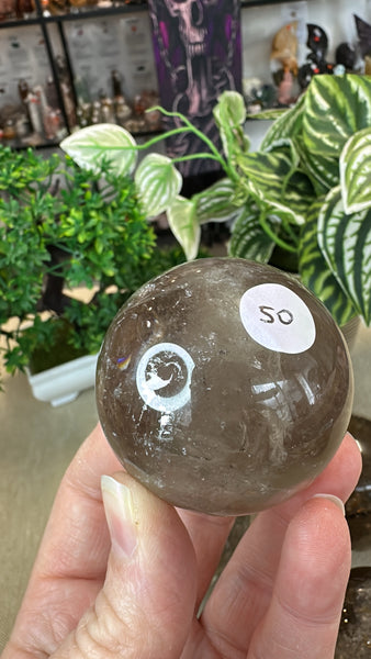 Smokey Quartz Spheres