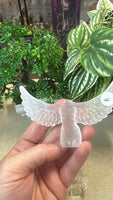 Selenite goddess with wings