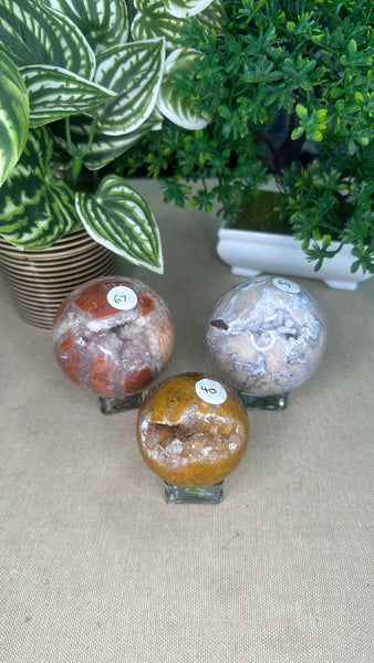 Druzy Spheres