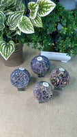 Grape Agate Spheres