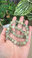 Prehnite bracelet 10mm