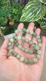 Prehnite bracelet 10mm