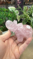 Rose Quartz Elephant