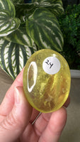 Citrine Palm Stones