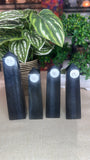 Blue tiger eye towers
