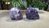 Lepidolite Skulls